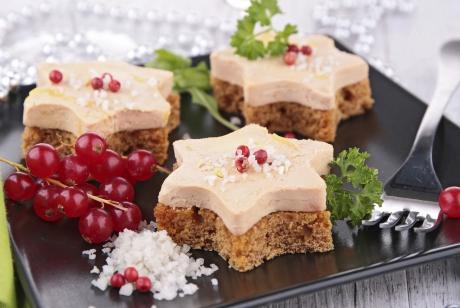 Toast de foie gras sur pain d'épices
